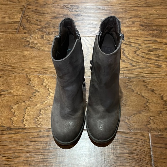 Sbicca Brown/Gray size 7 Percussion zip bootie - Picture 1 of 5